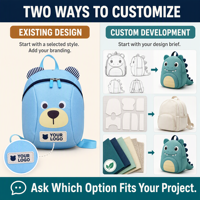 Sac à dos anti-perte en toile durable à thème ours pour enfants de 1 à 3 ans, motif visage d'ours, idéal pour garçons et filles de maternelle