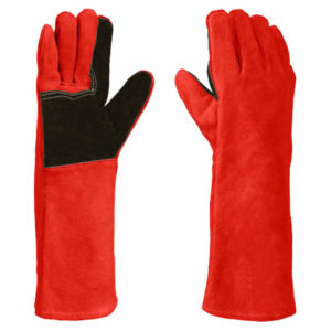 Gants de soudage en cuir de sécurité de qualité supérieure dernière arrivée nouveau style gants de soudage en cuir synthétique de protection des mains - Product Image 5