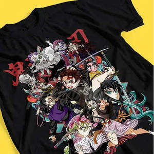 T-shirt d'équipe Demon Slayer en coton - Product Image 1