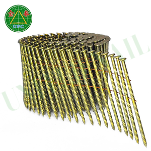 2-1/2 "X 0.131 Clous à Bobine 4500 Pièces en Acier Style Tête à Damier pour Palette Pneumatique Pistolet à Clous Utilisation Prix Spéciaux Vietnam - Product Image 1