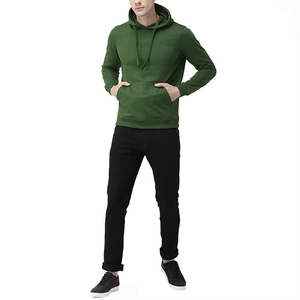 Sudaderas impermeables de algodón orgánico 100% para hombre, patrón sólido, Otoño Invierno, diseño Popular forrado lavado, crea tu propio estilo - Product Image 6