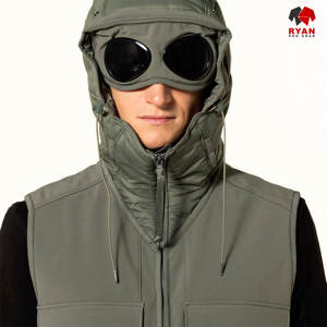 Gilet matelassé imperméable personnalisé Ryan Pro Gear pour hommes Fermeture éclair Respirant et anti-boulochage Options de logo OEM - Product Image 2