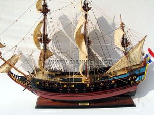 Le fabricant Gia Nhien approuve la conception personnalisée à bas quantité minimale de commande modèle PRINS WILLIM GRAND SHIP de HAUTE QUALITÉ - Product Image 4