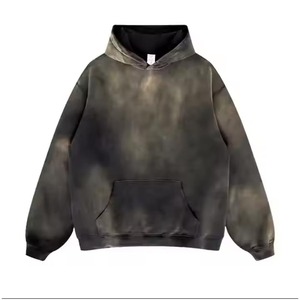 Oversized Streetwear Hoodie Men Women Pullover Custom Logo Embroidery Sweatshirt Bulk Wholesale - Product Image 3