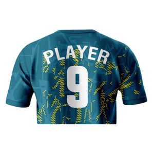 Conjunto de Camisetas de Fútbol Personalizadas de Alta Calidad, 100% Poliéster, Secado Rápido, Ecológicas, Colores y Tallas Personalizadas, Venta al Por Mayor - Product Image 5