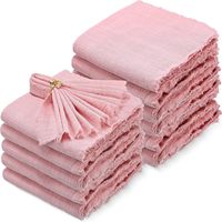 Serviettes de table carrées en lin 100% teint uni, faites à la main, durables et lavables, pour usage domestique et en restaurant, vente en gros d'usine, personnalisables