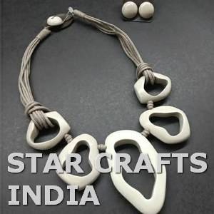 Ethnic Vintage Wedding <b>Necklace</b> Leather Cord Resin Pendant High Quality <b>Statement</b> Accessories Women Decorative Jewelry - Product Image 3