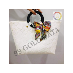 Sac en plastique PVC du Vietnam avec poignée pour l'emballage au détail cosmétiques épicerie ou utilisation de boutique de cadeaux - Product Image 6