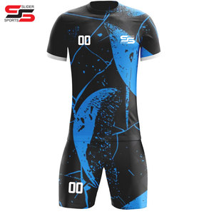 ชุดยูนิฟอร์มฟุตบอลแบบเต็มตัวพิมพ์ลายพิมพ์พิมพ์แบบไล่สีชุดฟุตบอล - Product Image 6