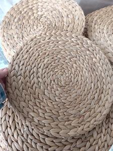 Mantel Individual de jacinto de agua hecho a mano, decoración de mesa de comedor ecológica, duradero y elegante para el hogar y los restaurantes, Loto Azul Cherish - Product Image 5