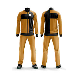Ensemble de survêtement de sport en polyester et pantalon pour hommes, femmes et jeunes, tenue d'entraînement pour équipe - Product Image 5
