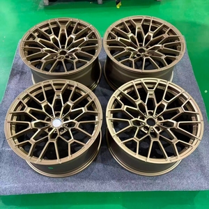 Nuevas Llantas Deportivas Monobloque de Aleación de Aluminio Forjado en Oro Bronce de 18-22 Pulgadas para G80 M3/G82 M4/G87 M2/F80/F82 <span class=keywords><strong>M5</strong></span> - Product Image 2