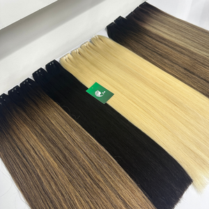 Vendeurs d'extensions de cheveux de trame vierge 100% extensions de cheveux humains vison Vietnam faisceaux de tissage de cheveux humains - Product Image 5