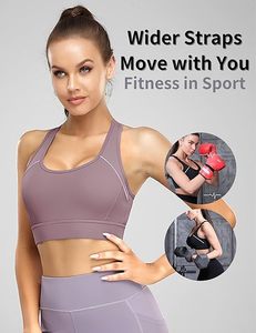 Soutien-gorge de compression personnalisé pour femme, vêtement de sport et de yoga en tissu Spandex, anti-transparence, haute qualité, moderne, à manches longues et ajusté - Product Image 5