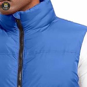 OEM personnalisé de haute qualité hommes style décontracté fermeture éclair veste bouffante légère chaude veste d'hiver - Product Image 2