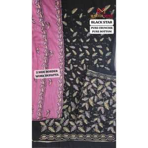 Ensemble de costume en gabardine croquante en pur coton non cousu pour femme extensible confortable avec fil peigné pour un usage quotidien et de bureau - Product Image 4