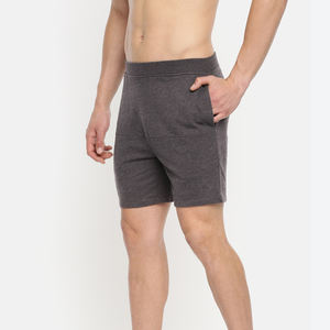 Pantalones cortos para correr para hombre de la mejor calidad para ropa informal de verano Diseño al por mayor Patrón sólido Teñido liso para la venta en línea - Product Image 3