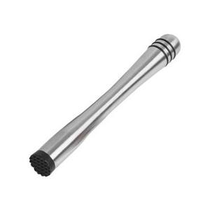 Premium Stainless Steel Cocktail Muddler Textured Head Heavy Duty Bar Tool for Effortless Crushing of Herbs Citrus and Ice - Product Image 1