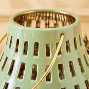 Portavelas y linternas de metal de alta calidad con estilo moderno para decoración del hogar Decoración de Navidad y oficina - Product Image 3