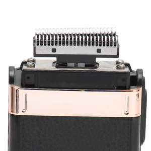 Rasoir électrique professionnel pour hommes avec double lame, lame de rasoir détachable, brosse de nettoyage pour une utilisation à domicile ou en salon de coiffure - Product Image 2