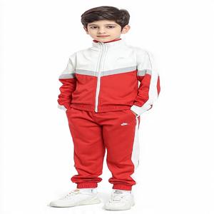 ชุดเสื้อผ้าเด็ก2ชิ้นสำหรับชุดนักเรียนระดับประถมศึกษาชุดสูทลำลองแบบทึบ100% โพลีเอสเตอร์ออกแบบโลโก้ได้ตามต้องการ - Product Image 6