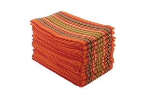 Serviette de cuisine en microfibre bambou-vert 100% coton lin tissé à séchage rapide paquet de 12 pour la maison hôtels restaurants pour Salsa Golf - Product Image 2