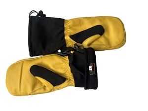 Gants de ski d'hiver imperméables hommes femmes gants de snowboard en cuir de vachette écran tactile mode mitaines gants avec logo personnalisé - Product Image 6