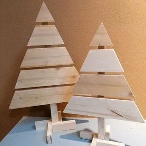 À PROPOS DE L'ARBRE DE NOËL DÉCORATION ÉCOLOGIQUE CADEAU FAIT À LA MAIN Arbre en bois ornemental Fabriqué en cerisier un arbre pour toute saison - Product Image 1