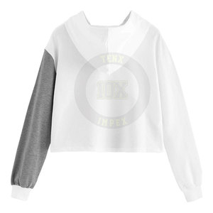 Ropa de mujer Cómodo Crop Top Sudaderas con capucha Venta caliente Calidad Premium Crop Top Sudaderas con capucha para la venta - Product Image 2