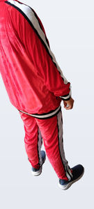 Pantalon de survêtement à capuche surdimensionné personnalisé Ensemble de jogging pour hommes Survêtements en velours avec broderie et impression Survêtement d'automne 2 pièces - Product Image 6