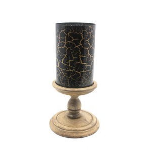 Christmas Decorative Metal Candle <b>Pillar</b> Holder Bronze Color For Home Wedding Christmas Tabletop <b>Lighting</b> Decor Handmade Bulk - Product Image 5