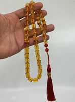 Chapelet de prière Tasbih islamique religieux perles de verre chapelet Tasbih pour mariage Eid cadeau
