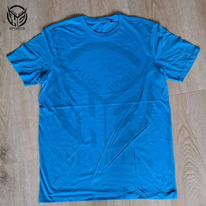T-shirt d'été décontracté à col rond en coton de haute qualité pour hommes en gros pour hommes - Product Image 5