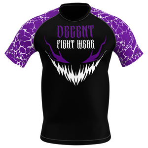 ชุดเสื้อรัดกล้ามเนื้อพิมพ์ลายตามสั่ง ระบายอากาศได้ดี กางเกงขาสั้น BJJ MMA สำหรับชุดต่อสู้ยิวยิตสู - Product Image 1