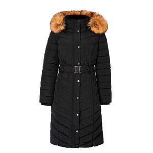 OEM Custom Puffer Jacket Men Warm Cozy Long Puffer Jacket Warm Down Coats <b>Winter</b> Outdoor Puffer Jacket With Faux Fur Collar - Product Image 1