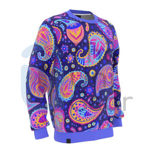 Sweat-shirt basique surdimensionné pour hommes Streetwear urbain produit OEM de qualité supérieure 2025 vêtements pour couples hommes femmes chemise de survêtement personnalisée - Product Image 2