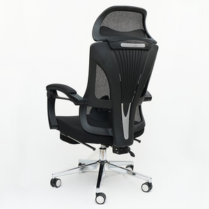 ergonomic Foam Office Chair with Adjustable Headrest and <b>Footrest</b> for Home Office Hospital Use - Product Image 6