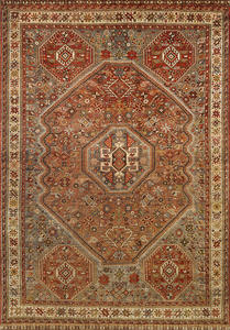 Alfombra Turca Adiva de 20 Pies, Técnica de Tejido Jacquard, Fabricada a Máquina, Base de Poliéster, Lavable, Antideslizante, Geométrica, Venta al por Mayor para el Hogar - Product Image 2