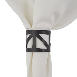 Most Trending Metal Napkin Ring Unique Shape Napkin Ring for Dining Table <b>Wedding</b> Decoration Napkin Holder - Product Image 6