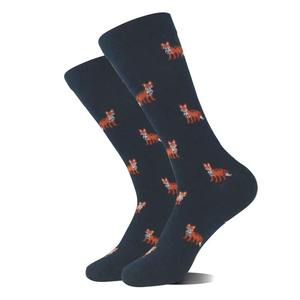 Calcetines de Skateboard para Hombre, Otoño Invierno, Divertidos y Creativos con Diseño de Pingüino, Delfín, Tiburón, Koala, Calcetines de Moda con Dibujos Animados - Product Image 5