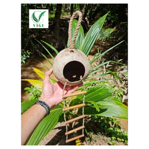 Nid d'oiseau en coquille de noix de coco du Vietnam pour hamsters perroquets pinsons fournisseur en vrac - Product Image 3