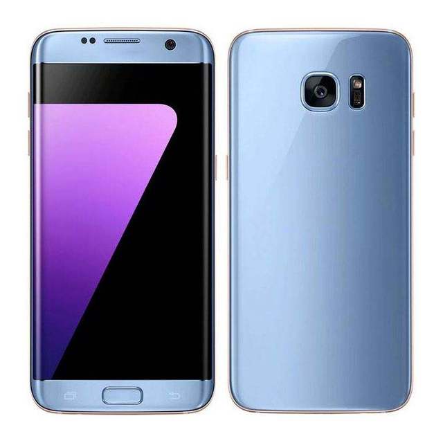 A+ No Scratch Second-Hand Mobile Phone for Amsung S7 Edge 32GB 2SIM Wholesale Cell Phone for Amsung S7 Edge Cellphone