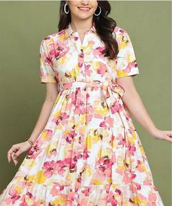 NUEVA COLECCIÓN Conjunto de 3 Piezas de Ropa de Trabajo con Estampado Digital Antiestático y Ecológico de Satén 100% Poliéster, USO DIARIO, PRECIO AL POR MAYOR, ÉTNICO - Product Image 2