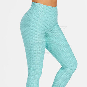 กางเกงโยคะเปลือยเอวสูงสำหรับผู้หญิง31สีถุงน่องยกก้นไม่มีสายอูฐเลกกิ้งเล่นกีฬาฟิตเนส - Product Image 4