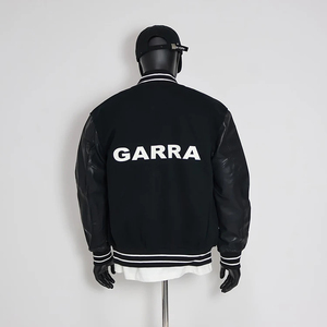 OEM Custom Wholesale Baseball Outerwear <b>Men's</b> Letterman Plain Blank Varsity <b>Jackets</b> Custom logo Embroidery - Product Image 5