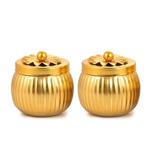 Utilisation décorative de pot de noix de Fruits secs d'artisanat pour des cadeaux d'artisanat d'affaires et la décoration de Diwali nouveau pot décoratif de Fruits secs - Product Image 2