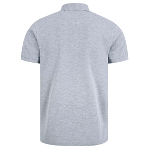 เสื้อโปโลแขนสั้นผู้ชาย สีเทา ผ้าฝ้ายถัก สีพื้น ลำลอง ระบายอากาศได้ดี ทรงปกติ ผ้าโพลีเอสเตอร์ถัก ระบายอากาศได้ดี สำหรับผู้ชาย - Product Image 4