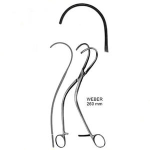 WEBER Abrazaderas para anastomosis de aorta de 260mm de GRAYROCKS ENTERPRISES Fabricadas en Pakistán - Product Image 1