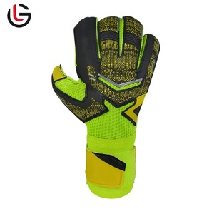 ถุงมือผู้รักษาประตู GLOBAL LEATHER รุ่นใหม่ สำหรับมืออาชีพ ป้องกันนิ้วมือ สำหรับผู้ใหญ่และเด็ก หนังแท้ อเนกประสงค์ ยางลาเท็กซ์หนา ผิวเรียบ สำหรับฟุตบอล - Product Image 2