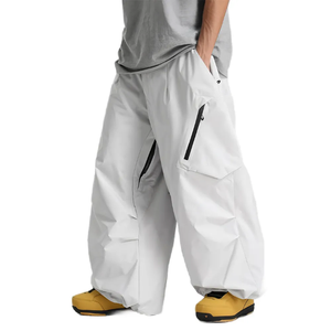 Pantalones de Nieve Unisex de Alta Calidad con Cremallera -Tex, Holgados, Cortavientos, Impermeables, Transpirables, Ecológicos, para Esquí y Snowboard - Product Image 2